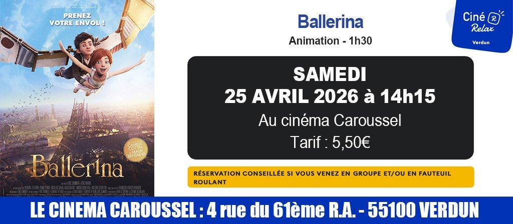 actualité RELAX BALLERINA