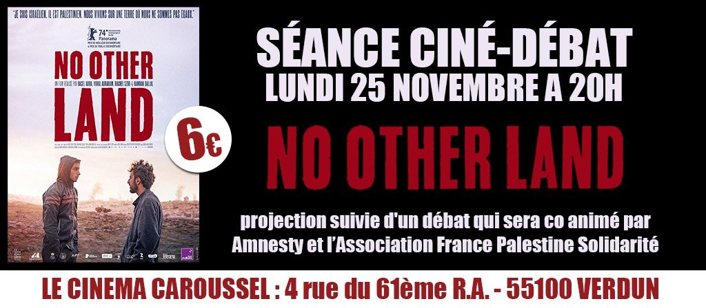 actualité NO OTHER LAND