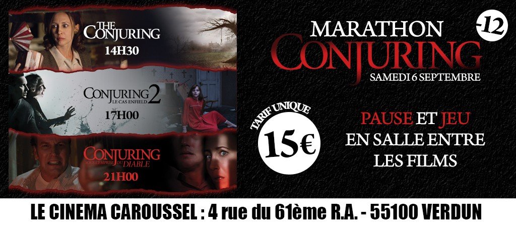 actualité MARATHON CONJURING