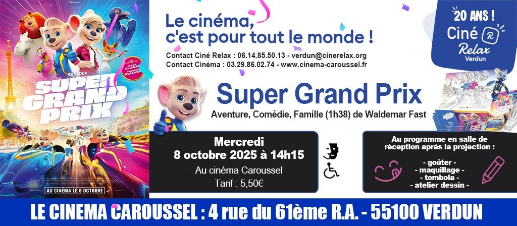 actualité relax super grand prix